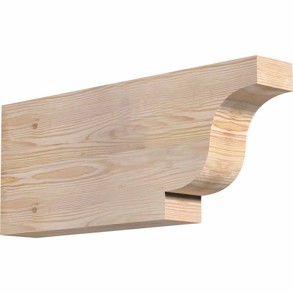 Ekena Millwork Newport Smooth Rafter Tail, Douglas Fir, 3 1/2"W x 10"H x 24"L RFT04X10X24NEW00SDF - main